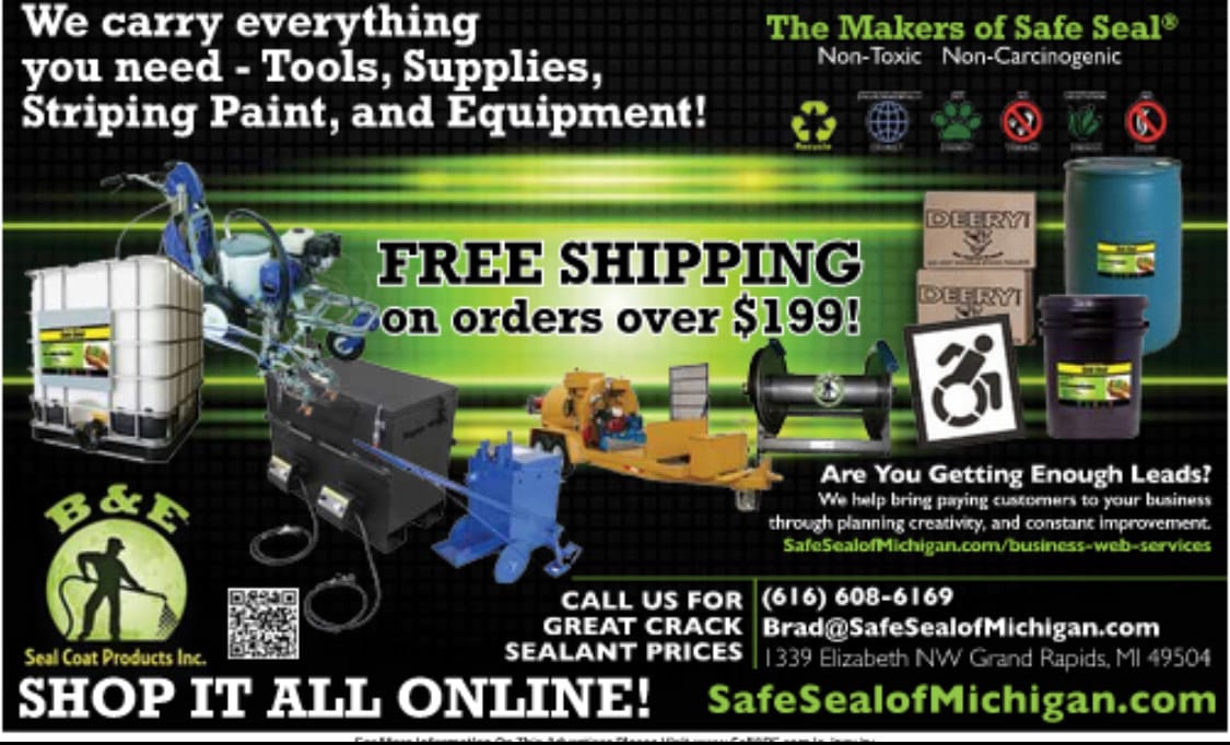 Asphalt Sealer Suppliers B&E Sealcoat