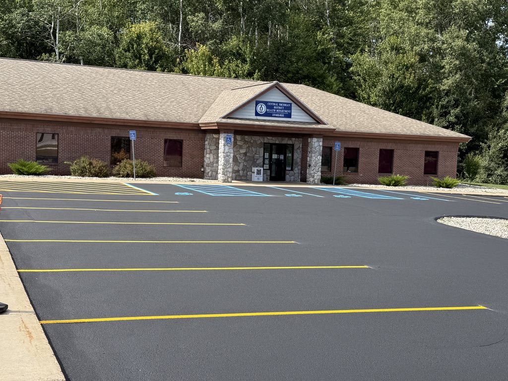 Commercial Line Striping Equipment | B&E Sealcoat Services