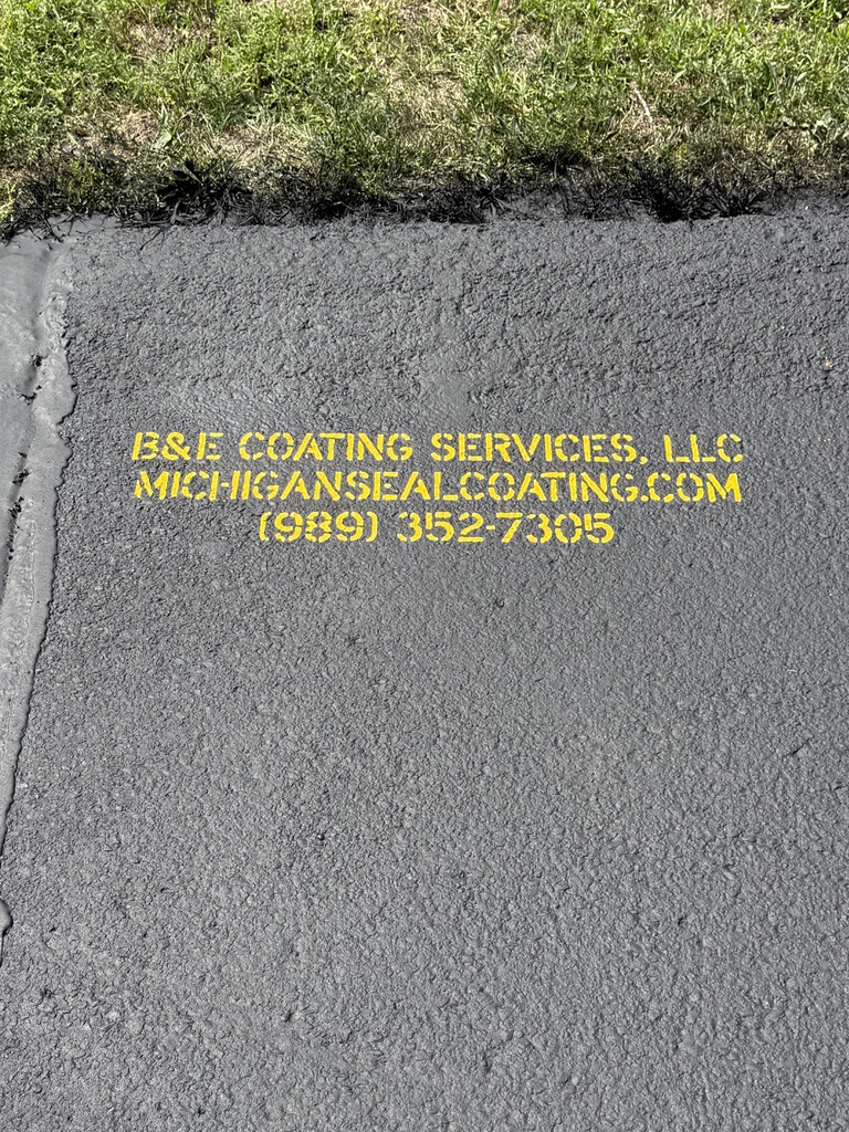 Pavement Stencils | B&E Sealcoat
