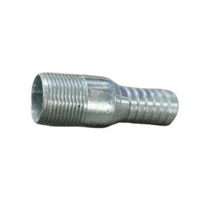 3/4 inch plated steel hose barb fitting | B&E Seal Coat Products