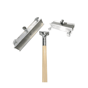 Asphalt Sealcoat Power Brush Replacement Bracket and Handle | B&E Seal Coat Products