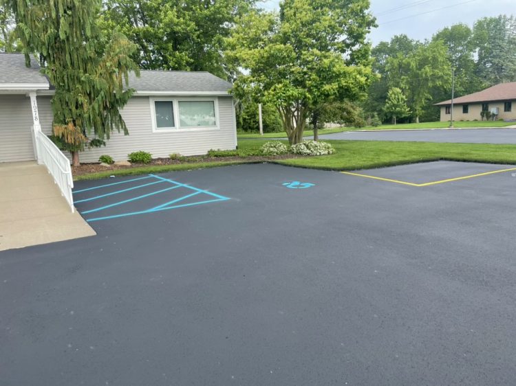 Sealcoat Older Asphalt | B&E Sealcoat