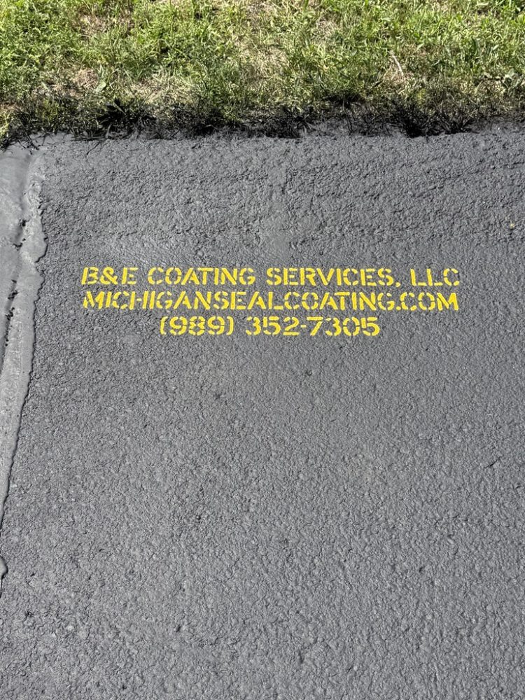 Pavement Stencils | B&E Sealcoat